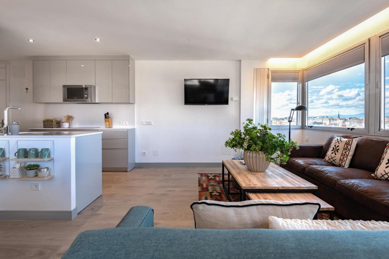 2 Bedrooms 1 Bathroom Furnished - Justicia - Incredible Views - Mintystay Madrid Exterior foto